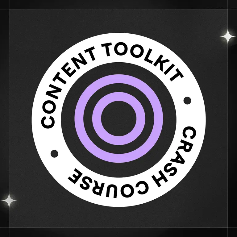 Content Toolkit Crash Course