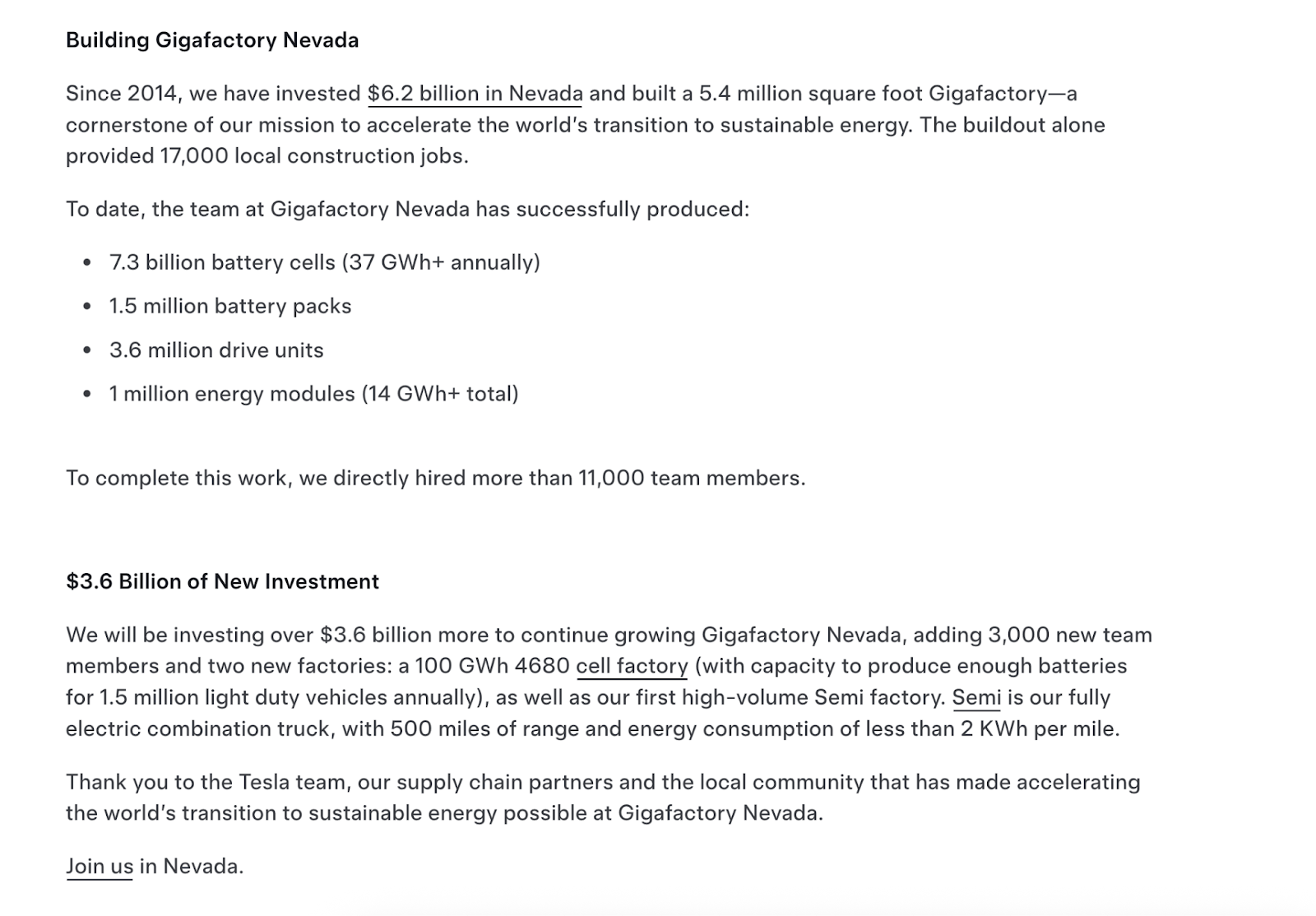 Blog post snippet details investments and their impacts on the state.