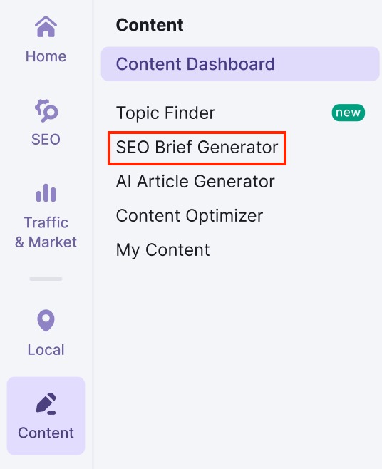 SEO Brief Generator image 1