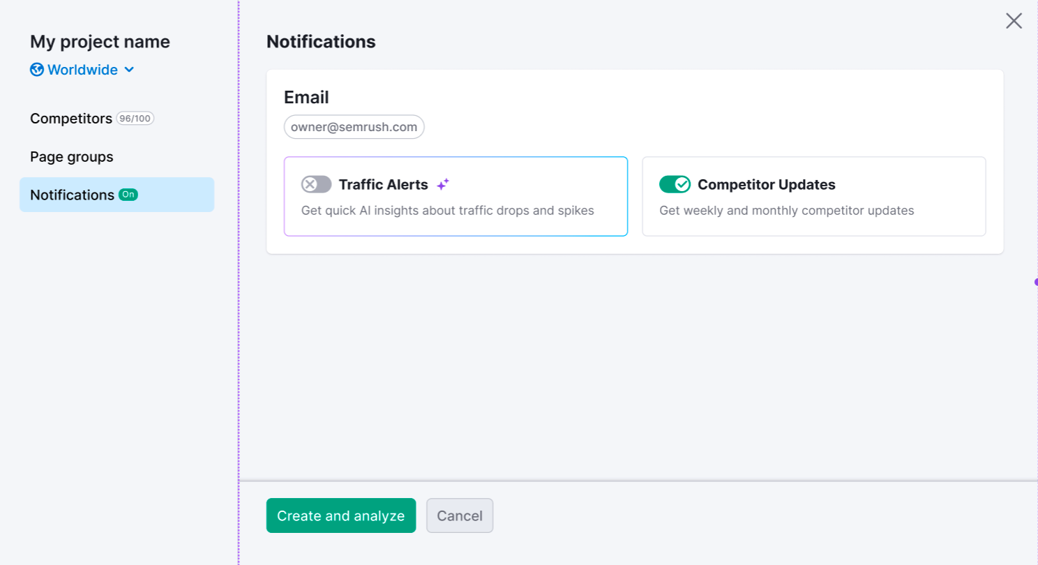 Getting Started with Semrush Traffic & Market image 26