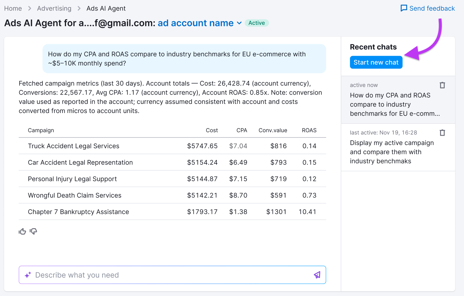 Ads AI Agent image 4