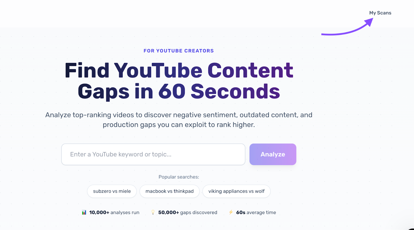 YouTube Gap Analyzer image 11