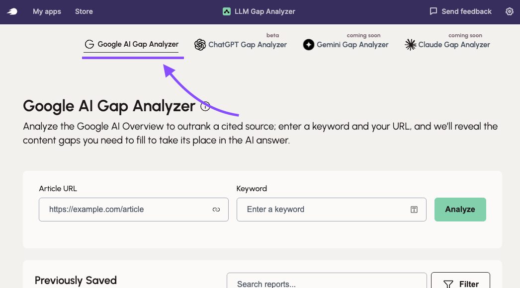 LLM Gap Analyzer image 1