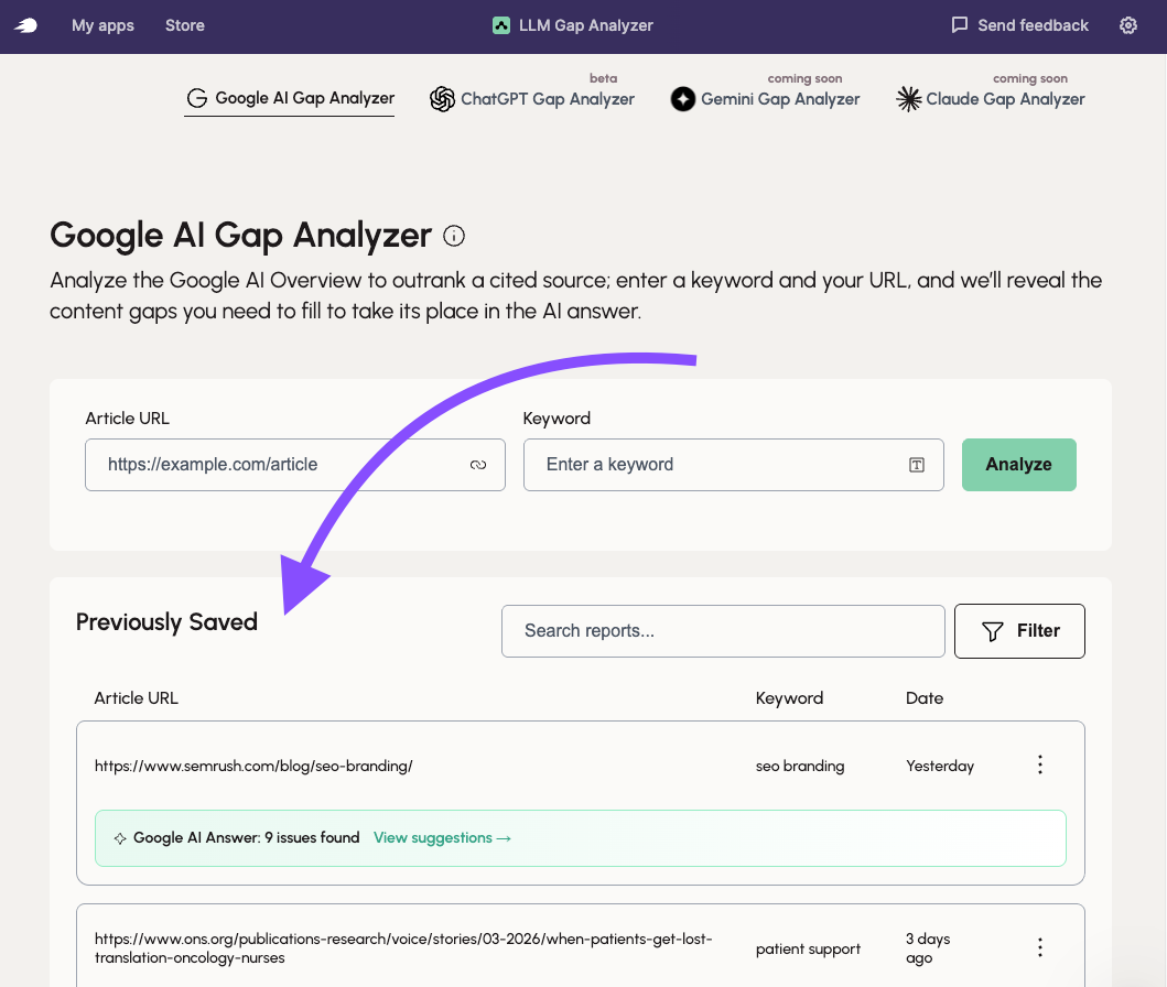 LLM Gap Analyzer image 17