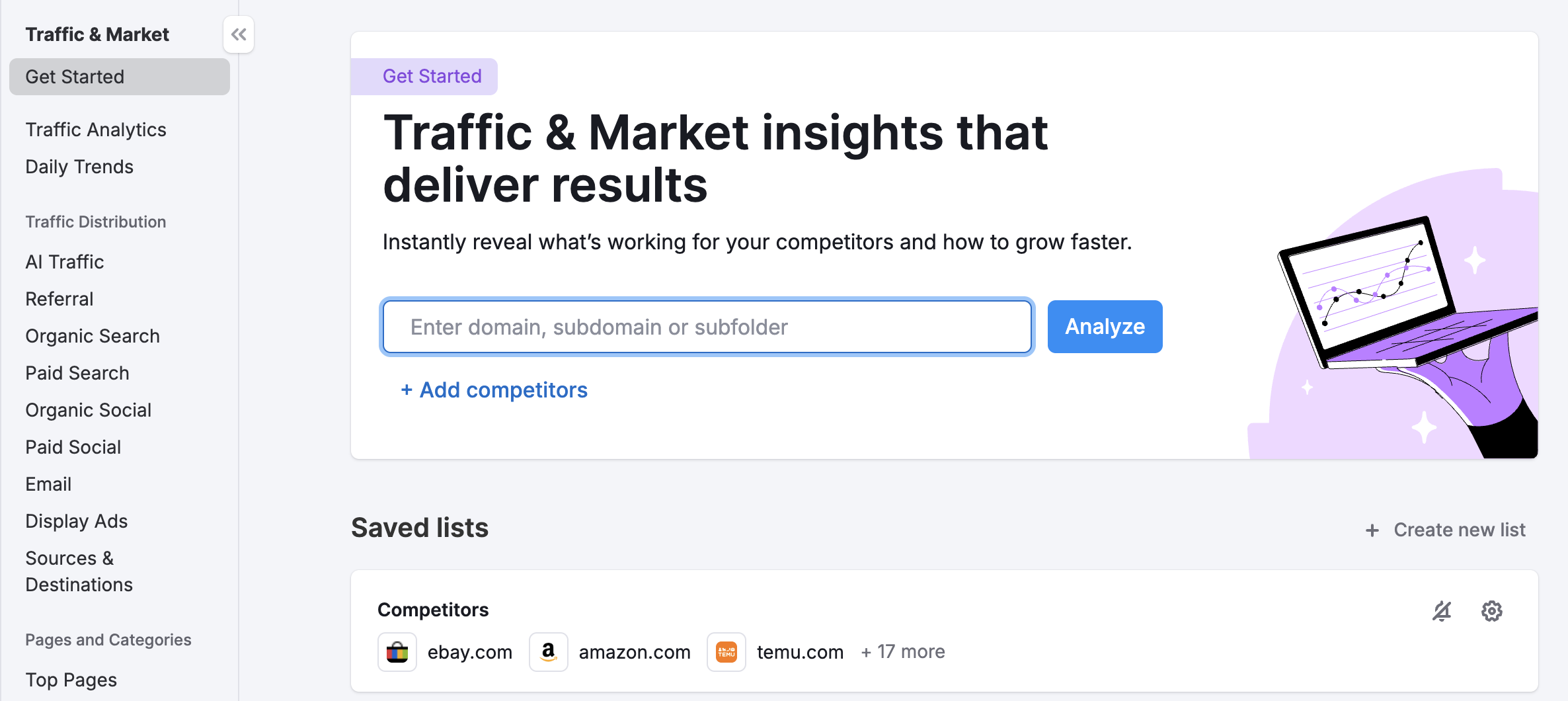 The Sources & Destinations Dashboard image 1